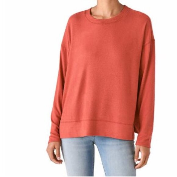 Lucky Brand Sweaters - Lucky Brand‎ Womens Pullover Tandoori Spice Crewneck Long Sleeve Sweater XL